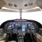 Pilot Cockpit of the Citation Bravo