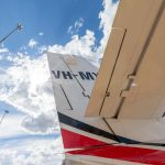 Tail of Citation Encore+ plane